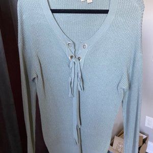 LOVESTITCH Brand Womens Top Size M Color Mint or Teal